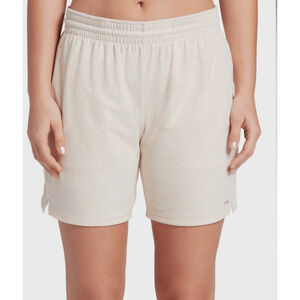 DSG Women's Shorts Cream XL Mid-Rise Performance 7" Athletic